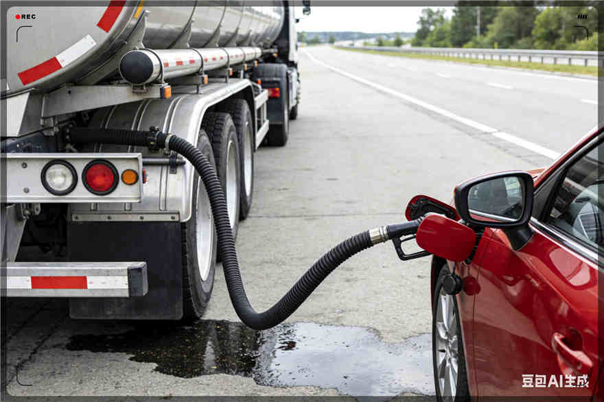 巨野汽车救援送水案例